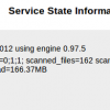 Clamscan Monitoring Plugin