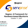 Nagios: A Framework for Hardware-based Monitoring